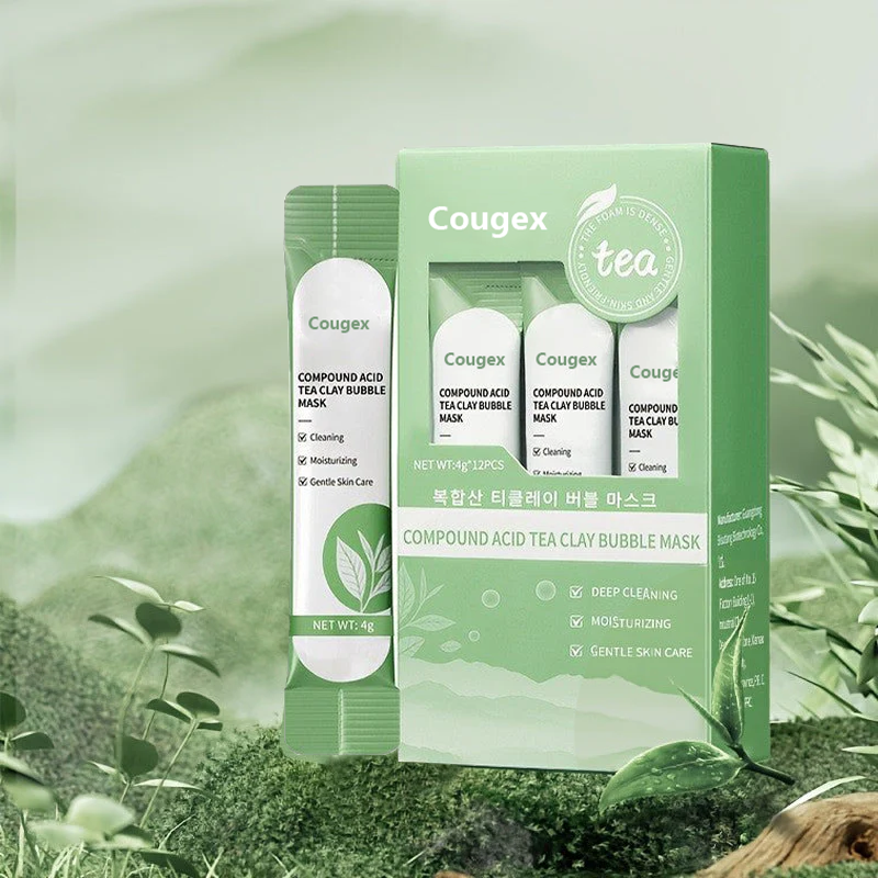 Cougex™ Green Tea InstaFoam Detox Mask 🍃 | Say Bye to Blackheads in 10 Seconds! 🧖♀️✨