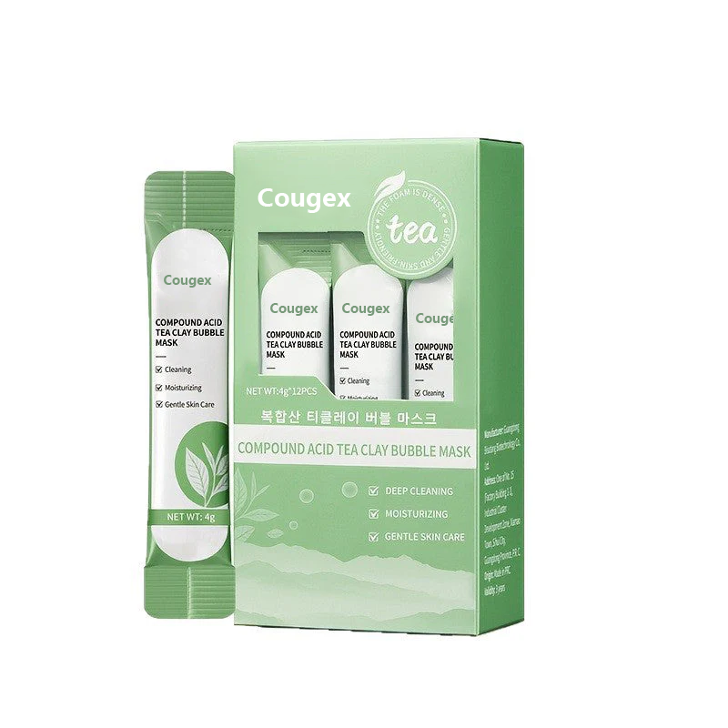 Cougex™ Green Tea InstaFoam Detox Mask 🍃 | Say Bye to Blackheads in 10 Seconds! 🧖♀️✨