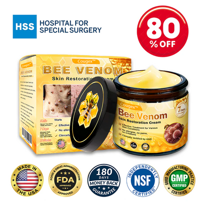 Made and Shipped from USA ✨Cougex® Bee Venom Skin Restoration Cream ⏰ LAST DAY 80% OFF