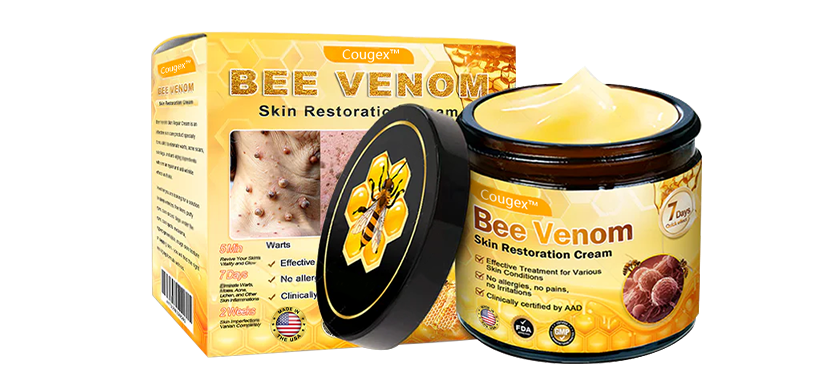 Made and Shipped from USA ✨Cougex® Bee Venom Skin Restoration Cream ⏰ LAST DAY 80% OFF