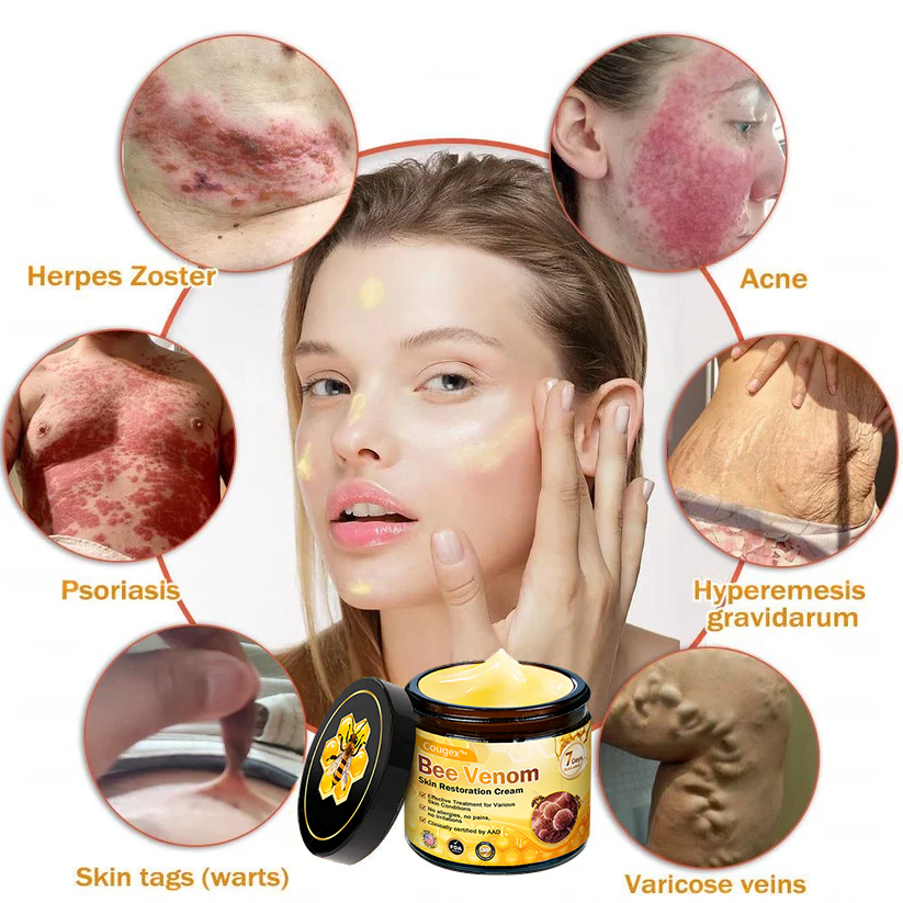 Made and Shipped from USA ✨Cougex® Bee Venom Skin Restoration Cream ⏰ LAST DAY 80% OFF
